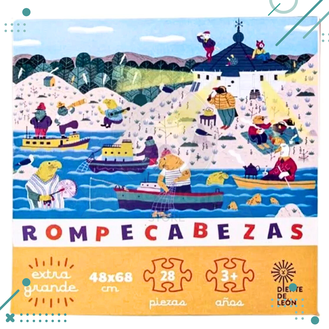 Diseno-sin-titulo-2024-01-09T141239.765.png Rompecabezas Puzzle Faro Del Fin Del Mundo 28 Pz Grande - Imagen 1