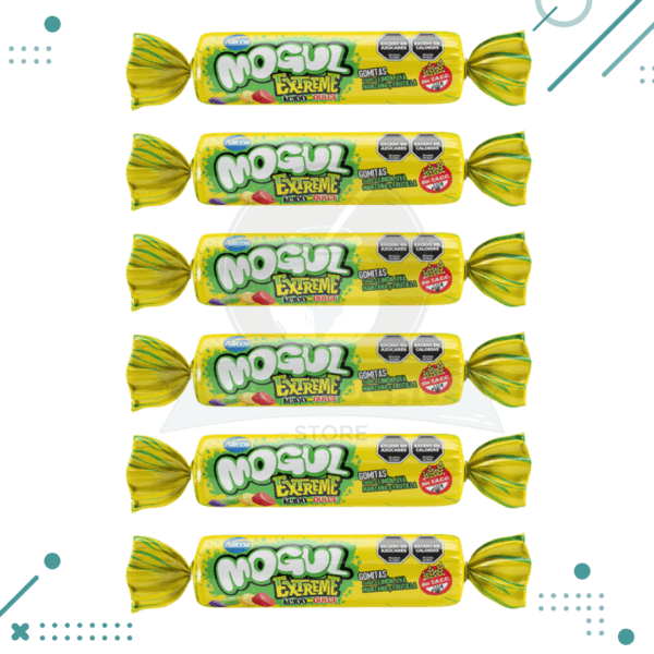 Mogul Gomitas EXTREME acidas Rollo (35gr) (Pack x 6un) (210gr)