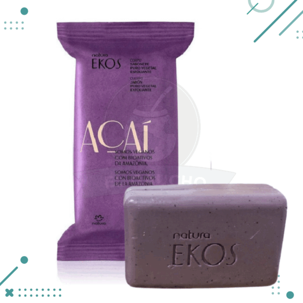 Jabón en Barra Cremoso Natura Ekos Acaí 100g