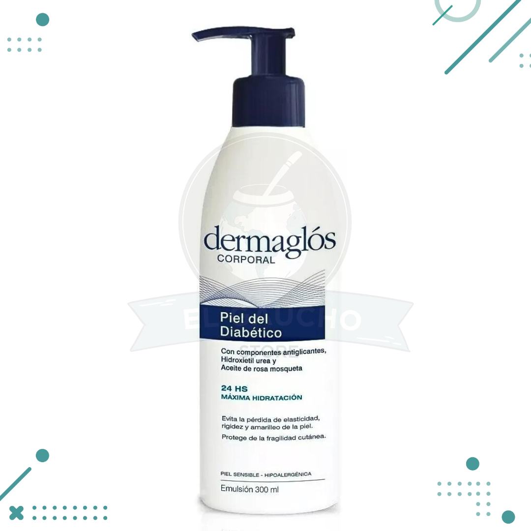 Diseno-sin-titulo-2024-03-27T164958.439.png Emulsión Dermaglós Corporal Piel del Diabético x 300ml - Imagen 1