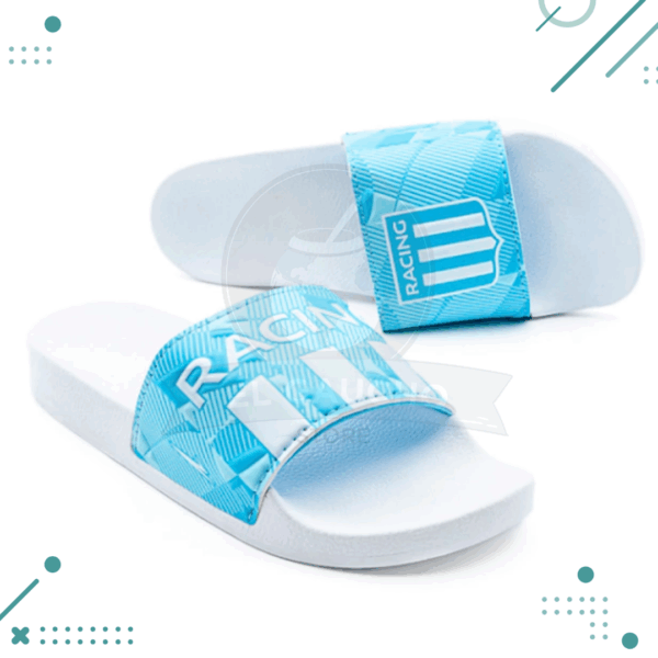 Bagunza Ojotas Chancletas Sandalias, Modelo Racing Club