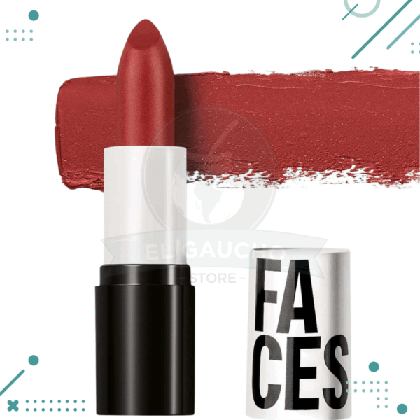 Labial Multimix Cremoso Faces - Natura VERMELHO HOT