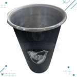 Vaso Cónico Fernet Grabado Aluminio RIVER PLATE - Imagen 3