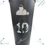 Vaso Cónico Grabado Aluminio MESSI - Imagen 2