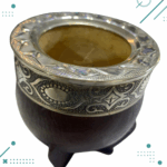 Mate Imperial Cincelado Calabaza MARRON + bombilla de regalo - Imagen 4