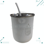 Mate AFA Acero inoxidable 3 estrellas + Bombilla de regalo (BLANCO) - Imagen 3