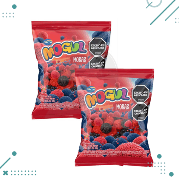 Mogul moras 150gr (Pack x2un.) 300gr