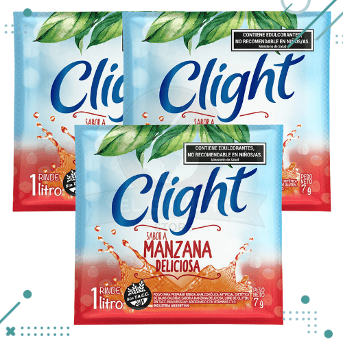 Jugo Clight Manzana Deliciosa 7g (pack x3un) 21gr