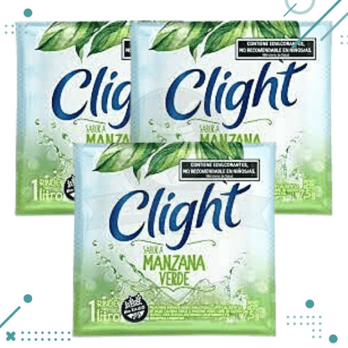 Jugo Clight Manzana Verde 8g (pack x3un) 24gr