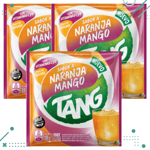 Jugo Tang Naranja - Mango 18g (pack x3un.) 54gr