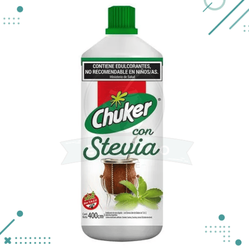 Chuker con Stevia Liquido 400cm