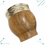 Mate Hornero Imperial LISO alpaca Interior Algarrobo - Imagen 2