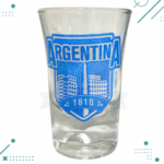 Vaso Tequilero Vidrio (Licor, Shot, Chupitos) - Argentina, Obelisco, Ciudad (7x5cm)