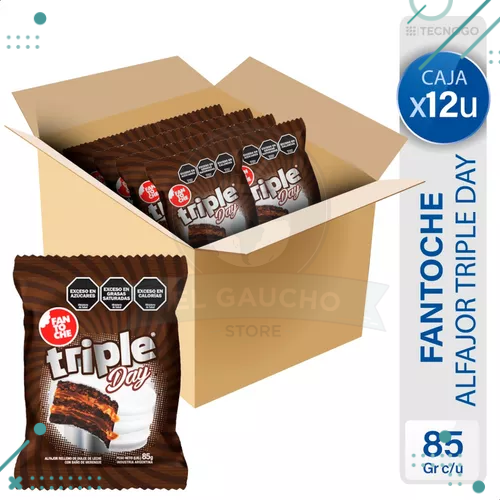 Alfajor Fantoche Triple Day (85gr) (Caja 12un) (1.020)