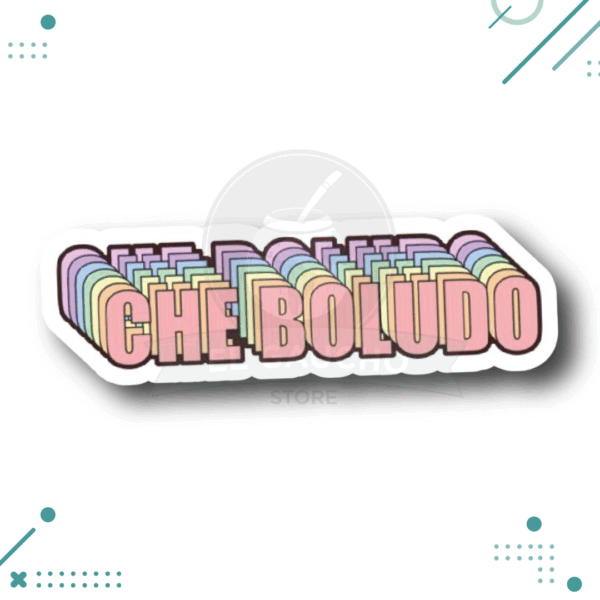 Sticker Argentina - "Che Boludo"