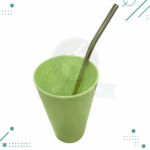 Kit Tereré, Termo 3lt + 1 Vaso + Bombilla VERDE - Imagen 2