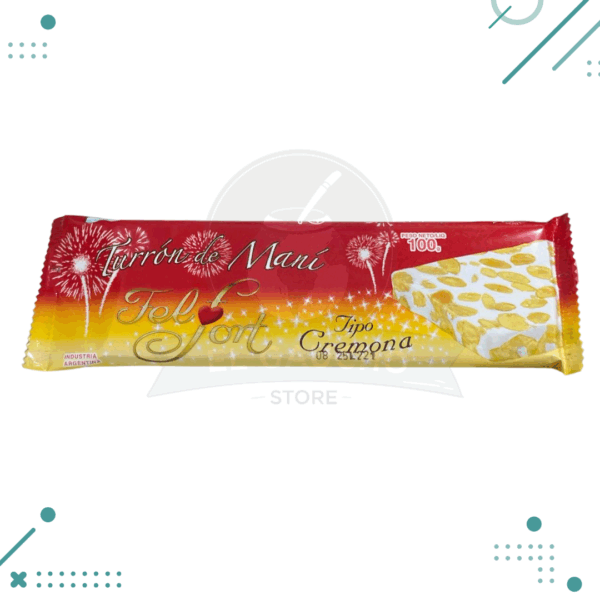 Turron de mani FELFORT tipo cremona 100gr