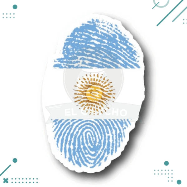 Sticker Argentina - Huella Argentina