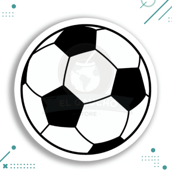 Sticker Futbol - Pelota de Fútbol