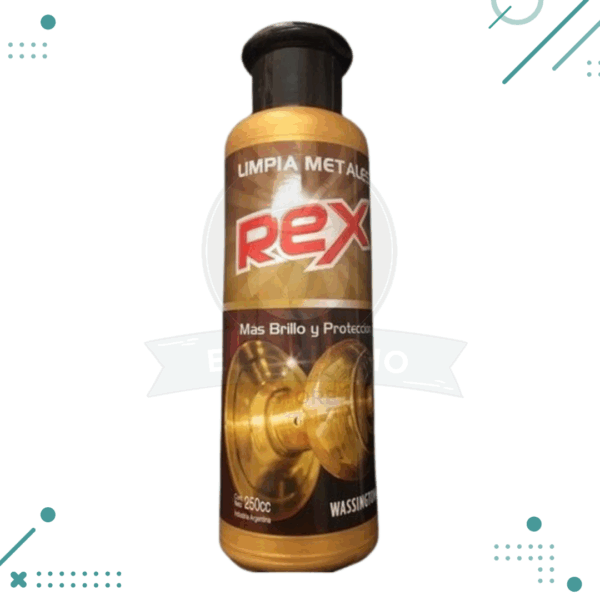 REX Limpia Metales 250cc (mas brillo y proteccion)