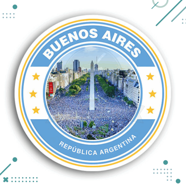 Sticker Argentina - Obelisco, Festejo Campeones del Mundo