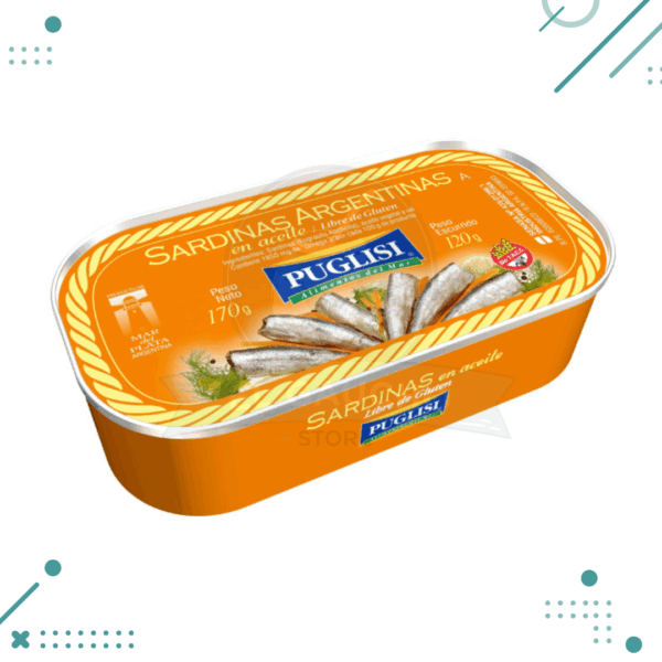 Sardinas en Aceite Puglisi (170gr)