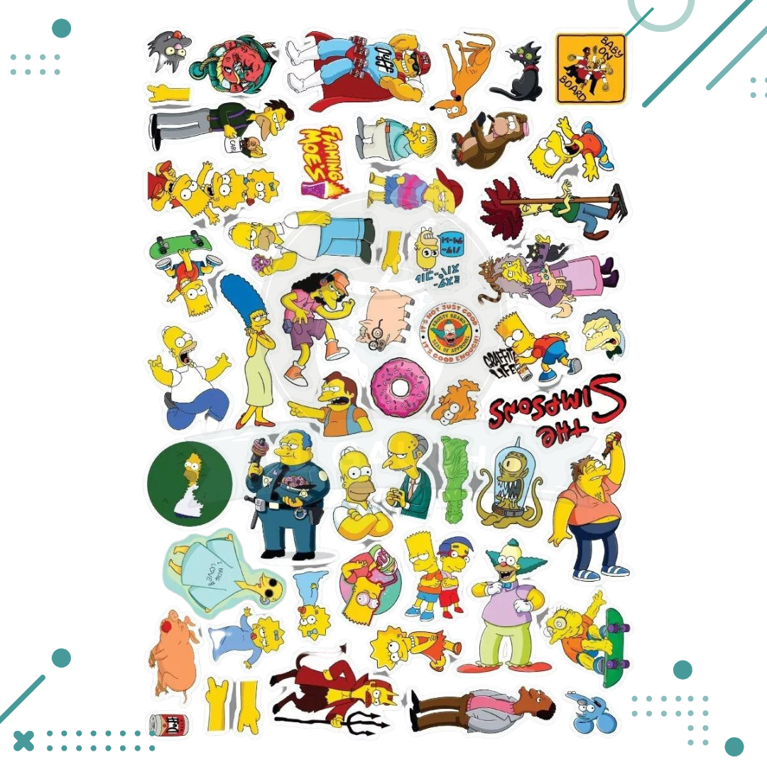 Diseno-sin-titulo-8-4.png Stickers Los Simpson Pack x53 - Imagen 1