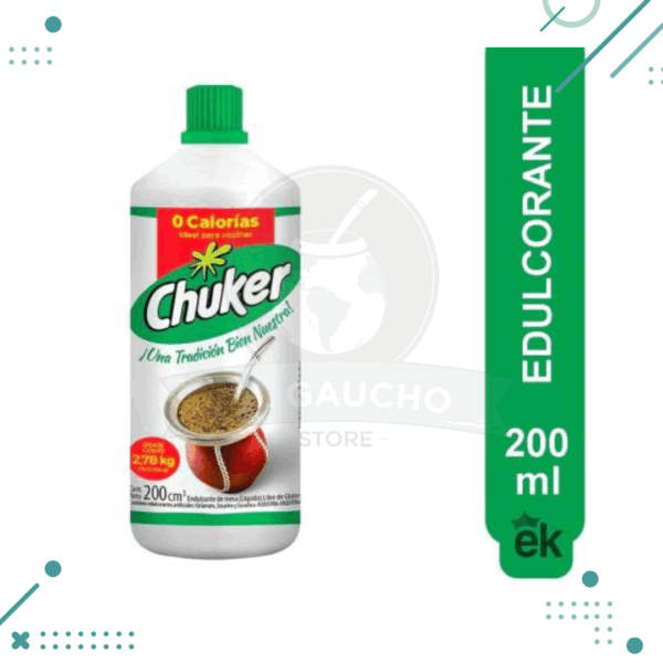 Edulcorante líquido Chuker 200 cc