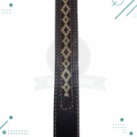 Cinturon Cuero Genuino 100% Artesanal, Cuero Color Negro, Guarda Negra, Modelo 10 - Imagen 4