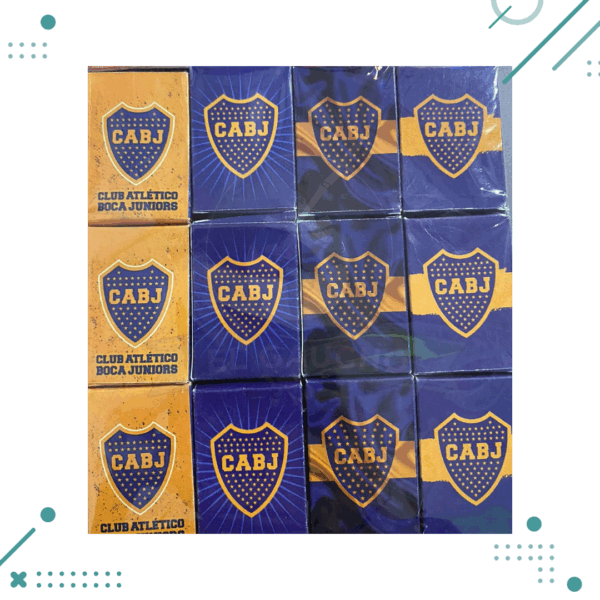 Mini Naipes Boca Juniors (12 cajitas de 40 mini-naipes)