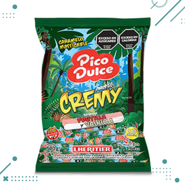 Caramelos Masticables Pico Dulce Animals Cremy 500gr