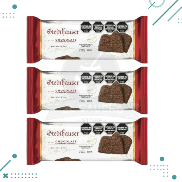 Budin Steinhauser Chocolate Con Chips 250g (3 unid) (750gr)