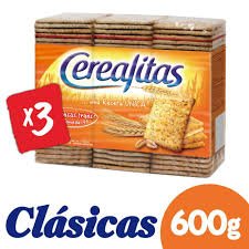 Galletitas Cerealitas Clásicas(Pack de 3u.) (600gr.)