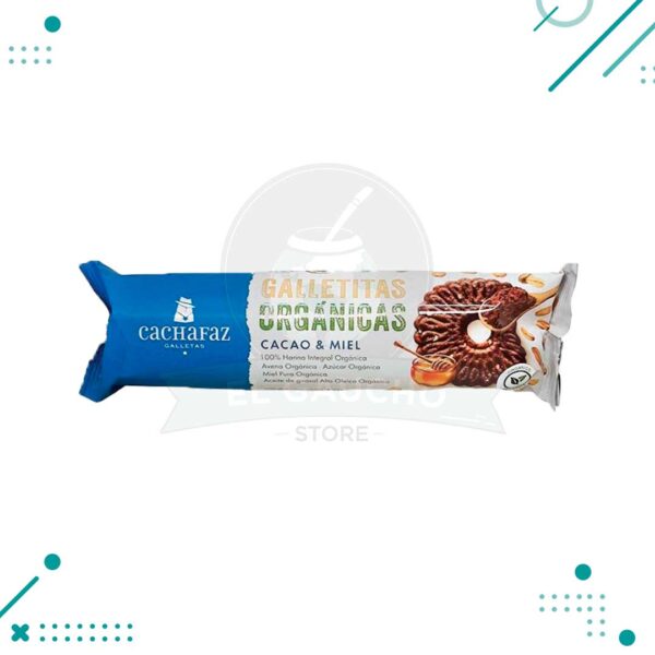 Galletitas Organicas Cachafaz Cacao y miel 170 g