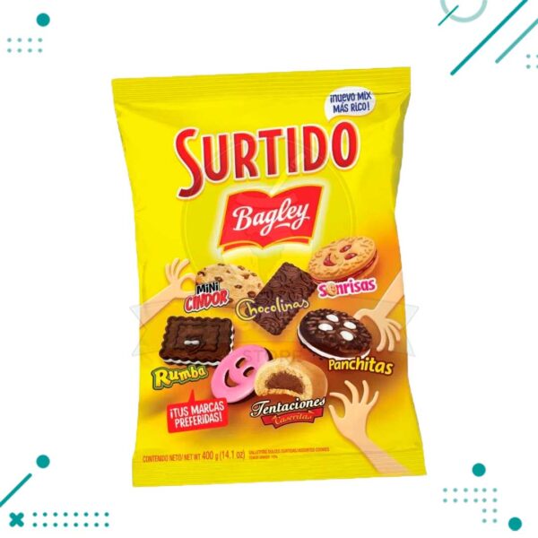 Galletitas Surtido Bagley (400gr.)