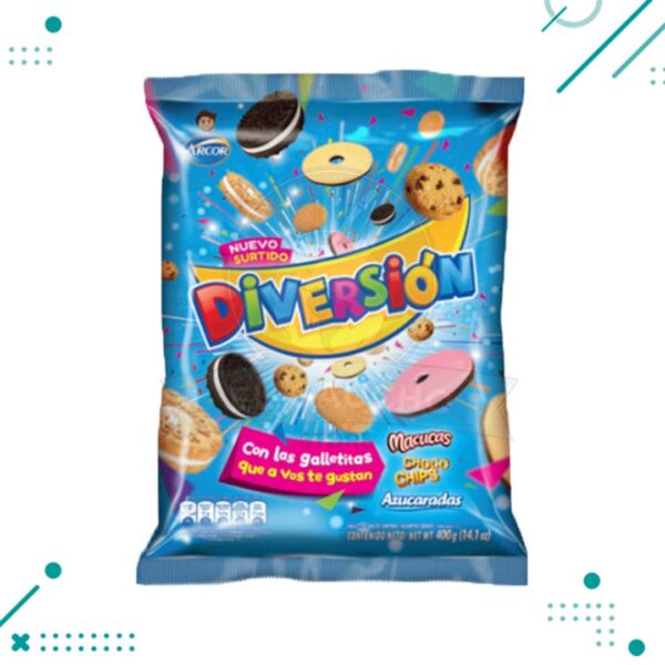 Galletitas Surtido Diversion (398gr.)