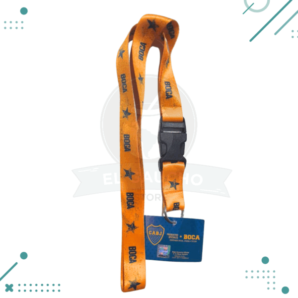 CINTA PORTA LLAVE BOCA JUNIORS (modelo 3)