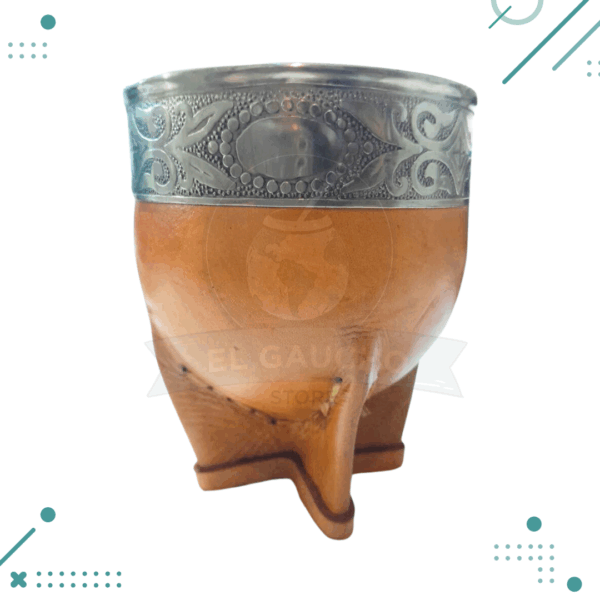 MATE IMPERIAL CINCELADO CALABAZA COLOR SUELA