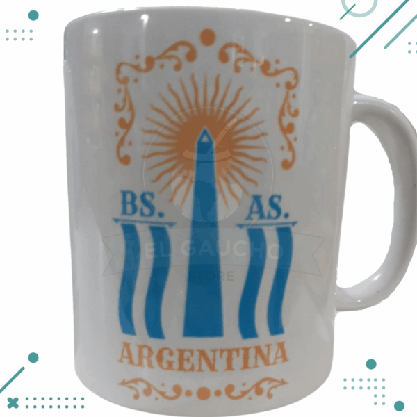 Taza Argentina "OBELISCO BS. AS. ARGENTINA"