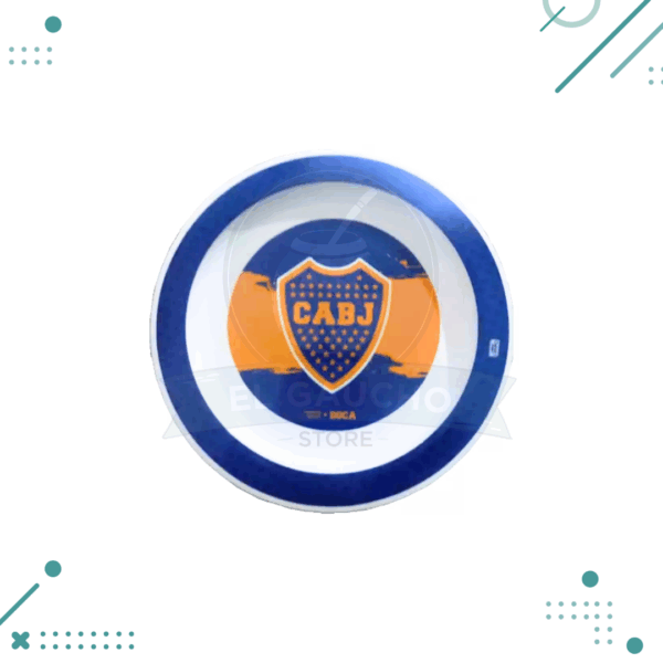Plato Plastico, Boca Juniors (24cm)