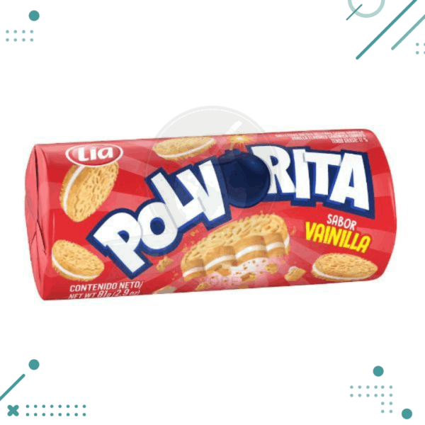 Galletitas Polvorita de vainilla rellenas de vainilla 81gr