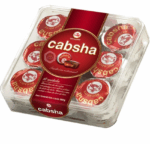Bombon Cabsha, relleno de Dulce de Leche y baño de Chocolate (Caja de 18u.)