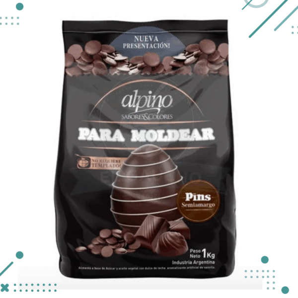 Chocolate Alpino SEMIAMARGO X 1KG
