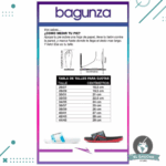 Bagunza Ojotas Chancletas Sandalias, Modelo MIAMI10 Color Negro Inter Miami - Imagen 3