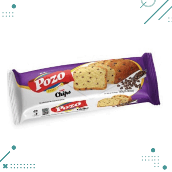 Budin POZO con chips de chocolate 170g