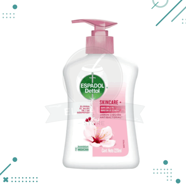 Jabón Liquido Antibacterial SKINCARE Espadol x 250 ml