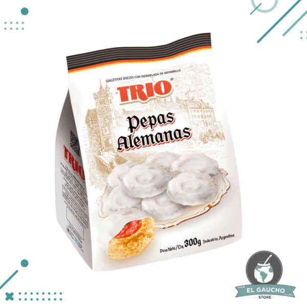 Pepas ALEMANAS Con Membrillo TRIO 300g