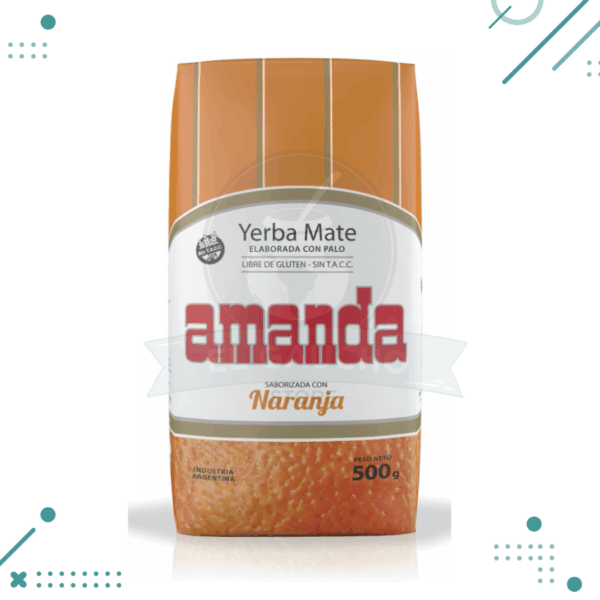 Yerba Mate Amanda NARANJA (500gr.)