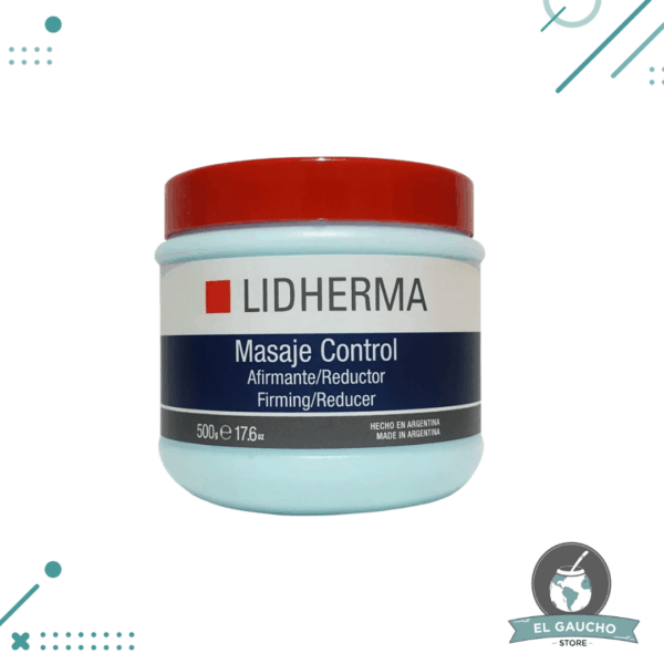 Crema LIDHERMA Masaje Control AFIRMANTE/REDUCTOR (500g)