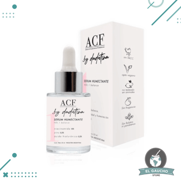ACF Serum BALANCE VOL 1 Moisturizing Serum - Vegan & Cruelty Free by Dadatina, 30 ml